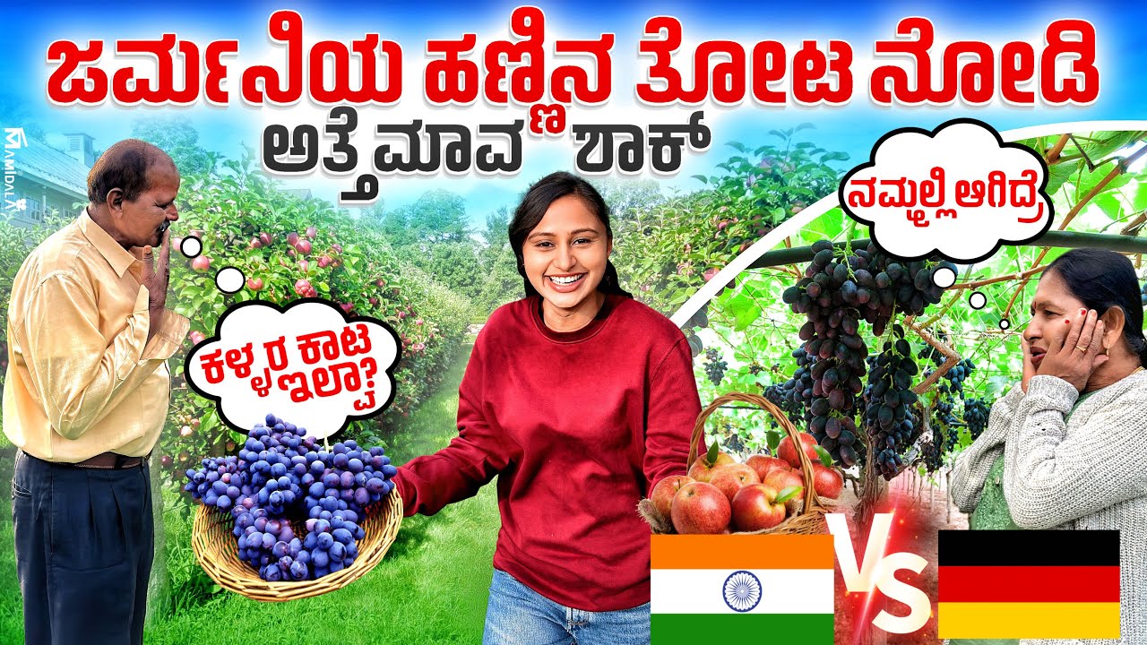 ಜರ್ಮನಿಯ ಹಳ್ಳಿ ಜೀವನ ಮತ್ತು ವ್ಯವಸಾಯ| ಅತ್ತೆ ಮಾವ ನೋಡಿ ಏನಂದ್ರು😂😂 #villagelife#villagevlog 