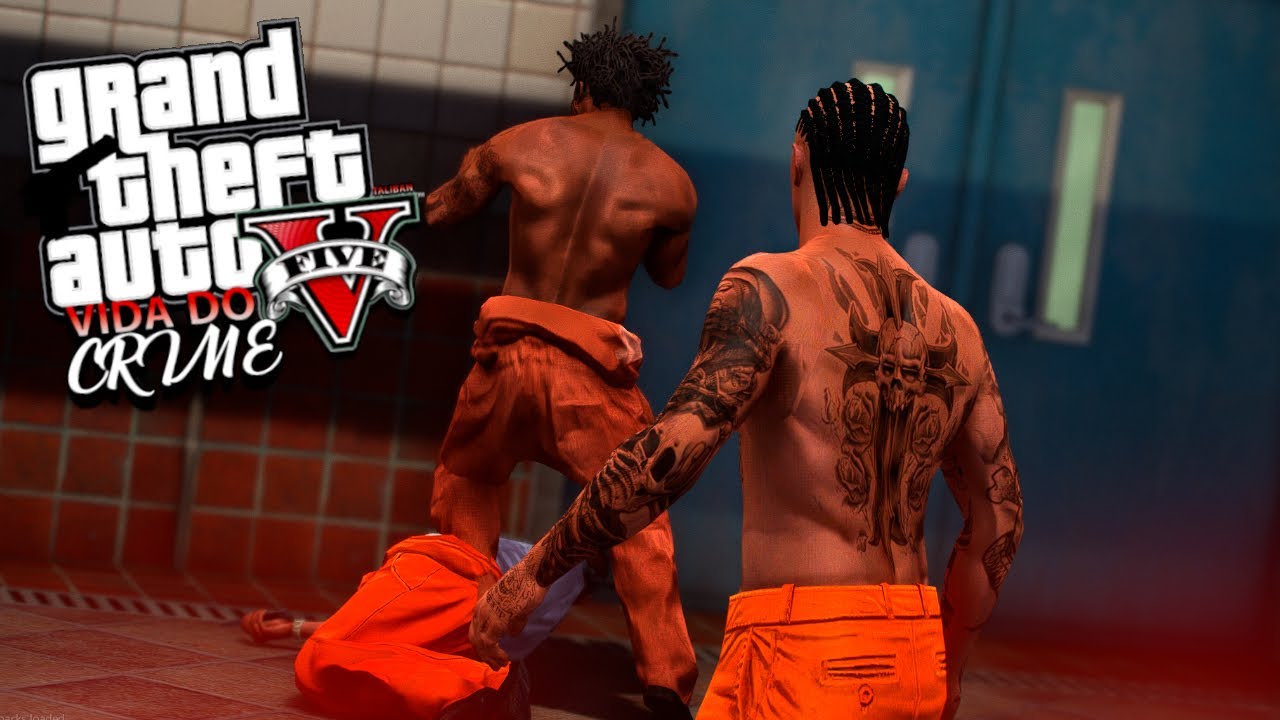 GTA V : VIDA DO CRIME - A SOBREVIVÊNCIA NO PRESÍDIO, ESTOU SENDO CAÇADO POR TODO... : EP. 01 ®