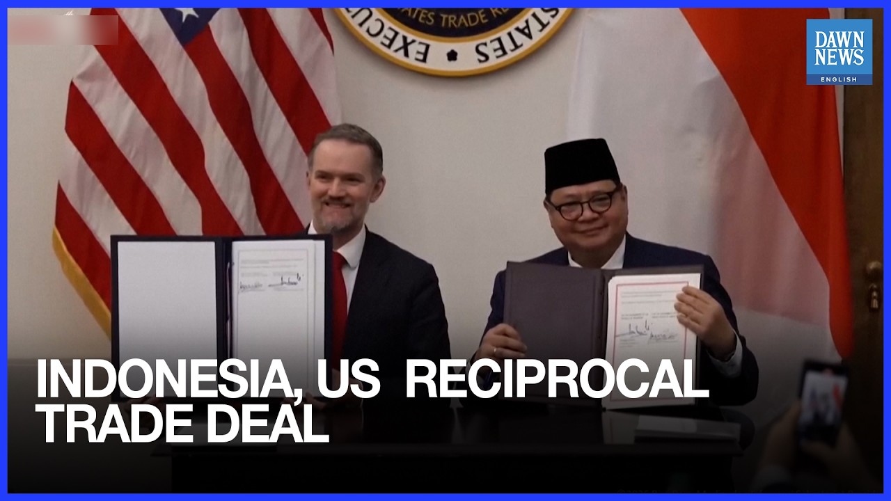 Indonesia Secures 19% Tariff in New US Reciprocal Trade Deal | Dawn News English