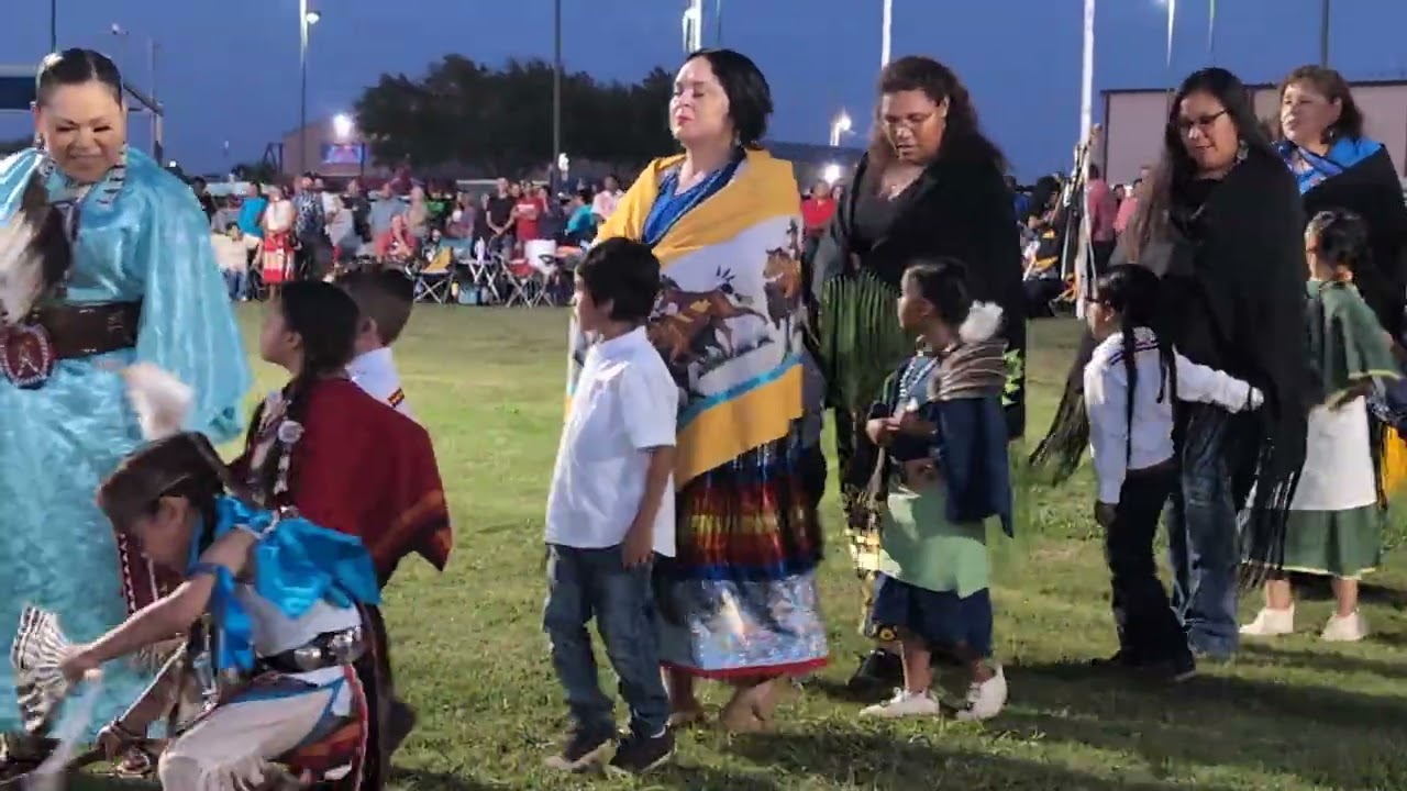 Friday night Grand Entry at the Comanche Fair Powwow in Lawton,OK 9-26-25