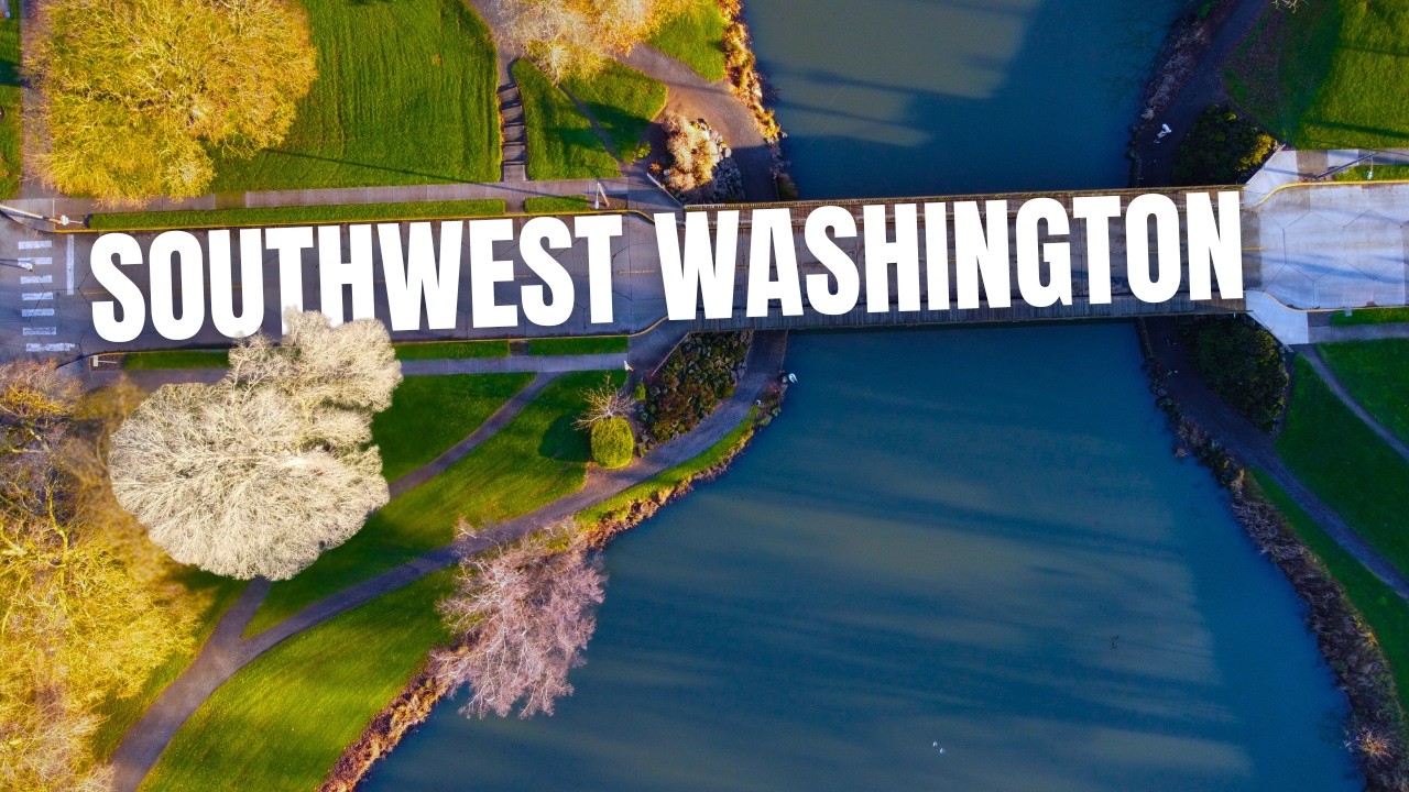 SW Washington from Above - Beautiful Drone Shots