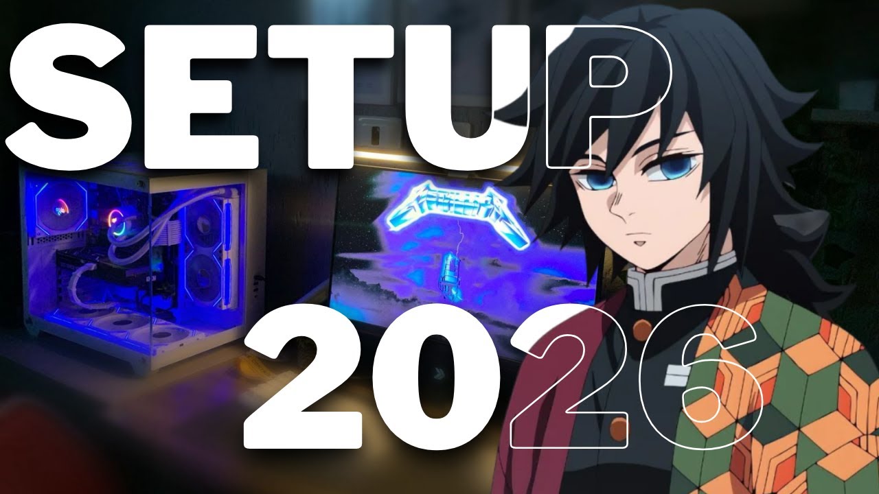 MEU SETUP EM 2026 NÃO É O QUE VOCÊ ESPERA