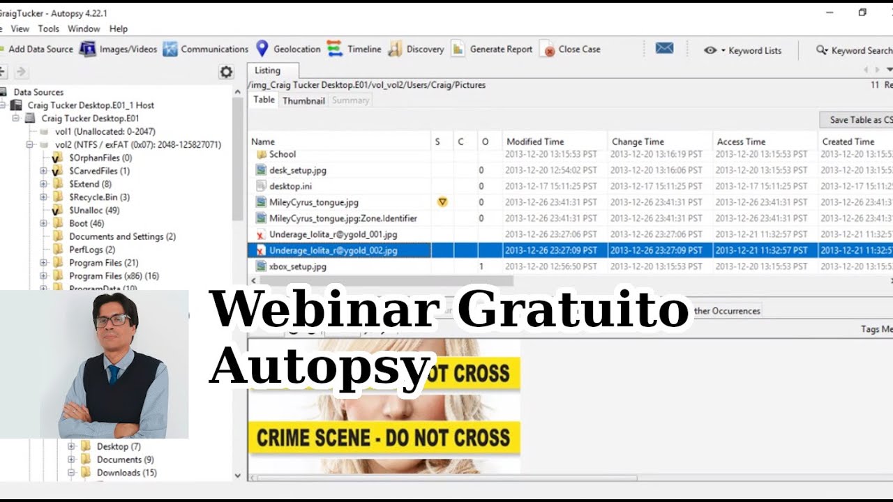 Webinar Gratuito: Autopsy