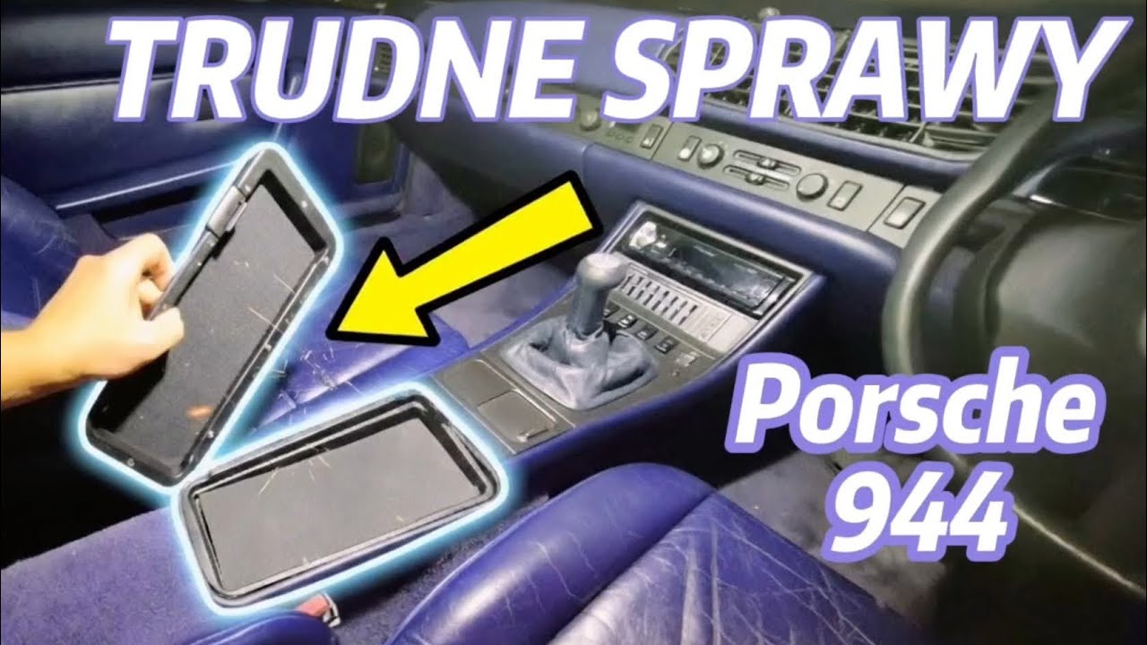Jak inaczej naprawić podłokietnik w Porsche 944?