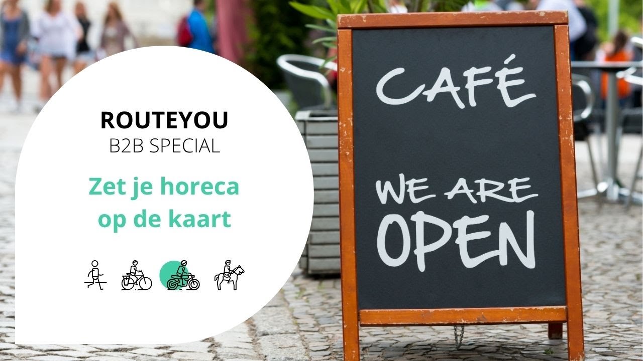 RouteYou B2B Special | Zet je horeca op de kaart - verrassende promotie via RouteYou
