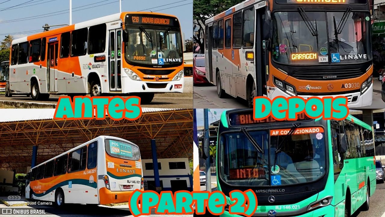 Antes E Depois Dos Prefixos Da Linave Transportes (Parte 2)
