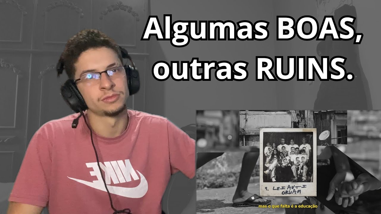 Oruam - LIBERDADE (REACT ALBUM COMPLETO!!!)