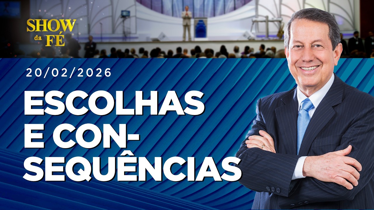 Show da Fé AO VIVO, Domingo às 9H ( 08/02/26)