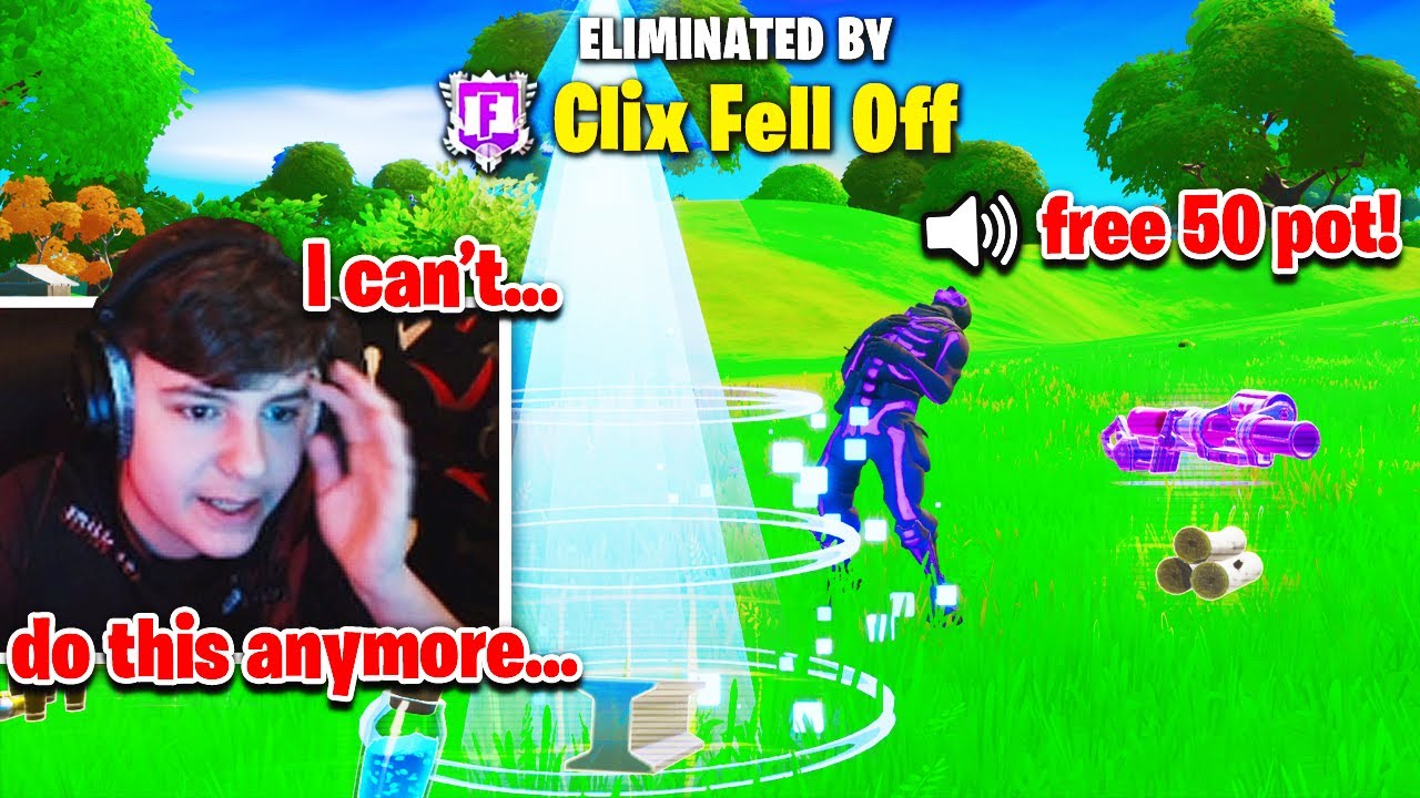 CLIX *QUITS STREAMING* after STREAM SNIPER *RUINS* his CASH CUP! (Fortnite)