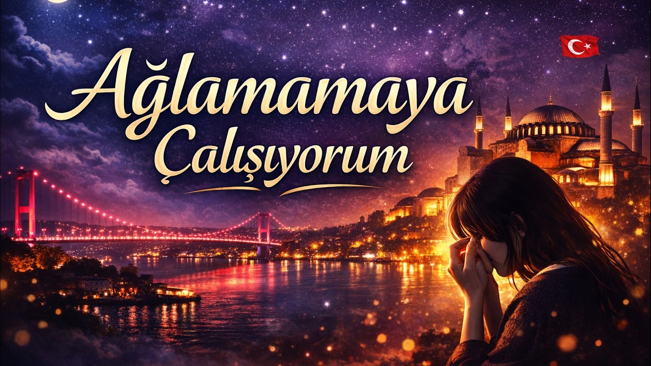 🌙❤️🇹🇷 Ağlamamaya Çalışıyorum | Duygusal K-POP Baladı — 2 Saat ❤️