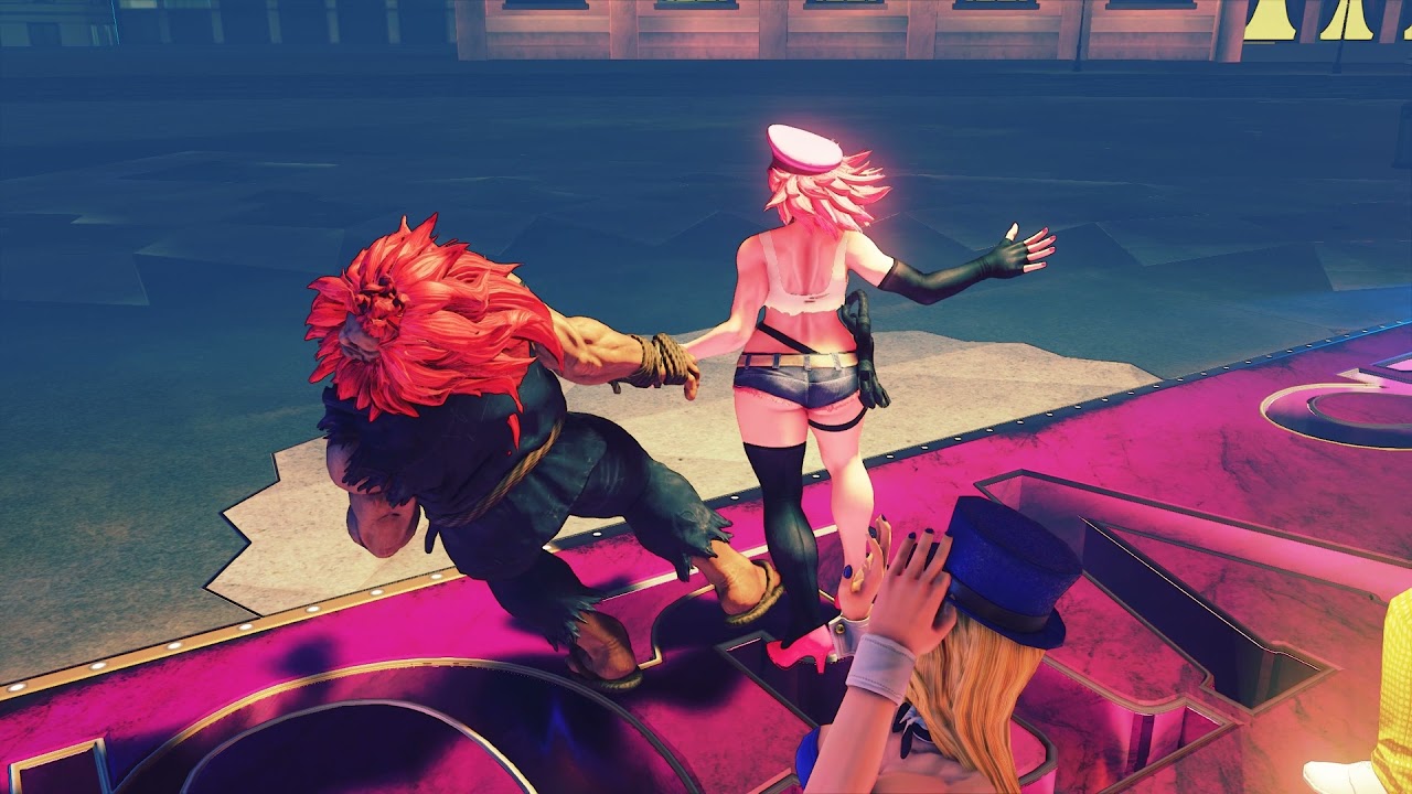 Poison Slaps Akuma - SFV Reverse Ryona
