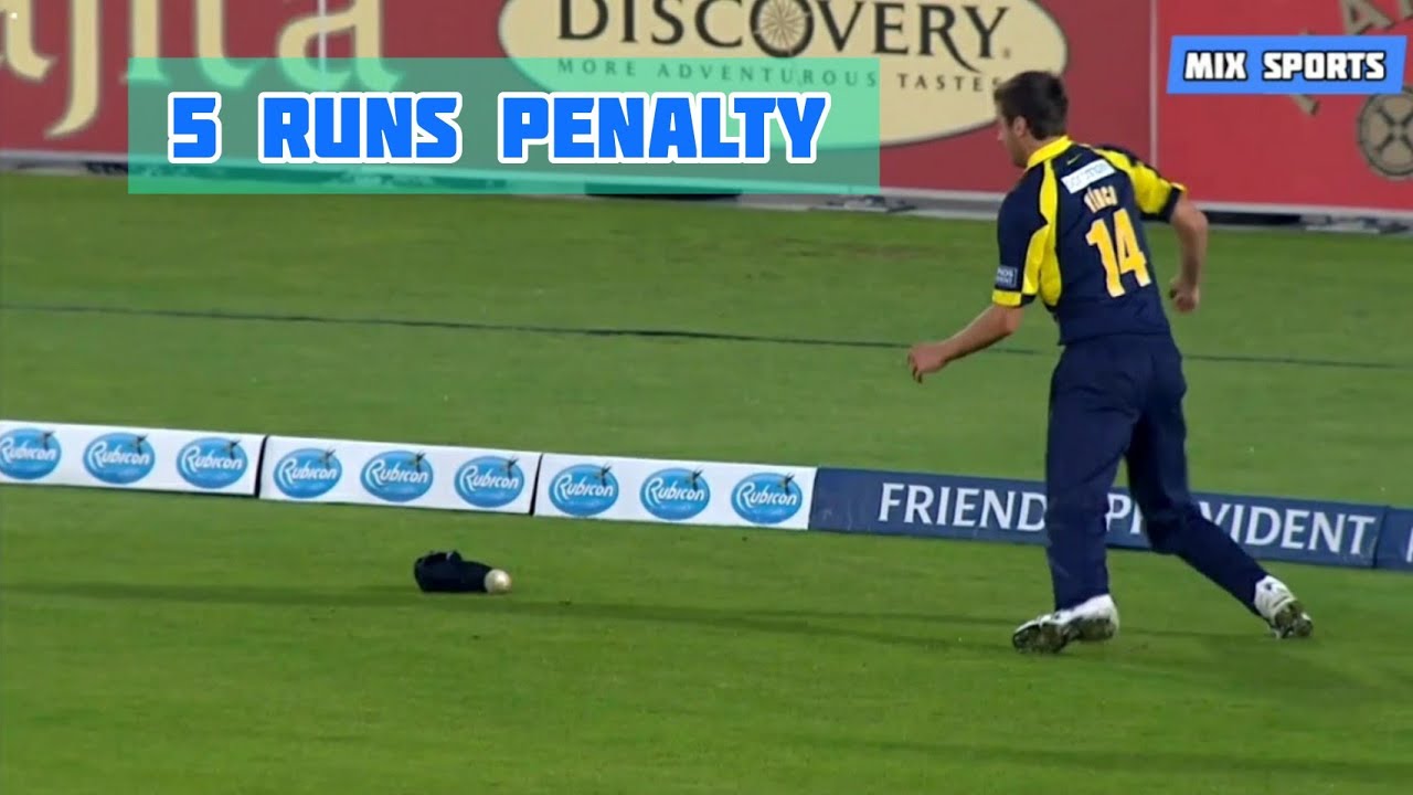is this 5 runs penalty or not | 5 runs penalty in cricket