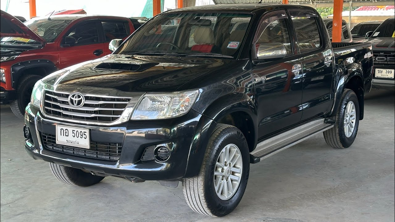 ไมล์ 8หมื่นโล TOYOTA VIGO CHAMP 2.5 E Prerunner 2013 ตัวสูง เกียร์ธรรมดา!! มือเดียวป้ายแดง 