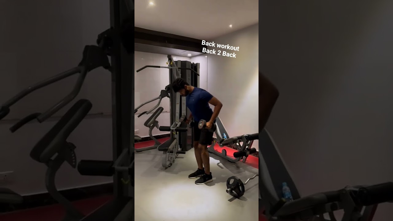 Back 2 Back - Back Workout #workout #kgf #fitness #gym