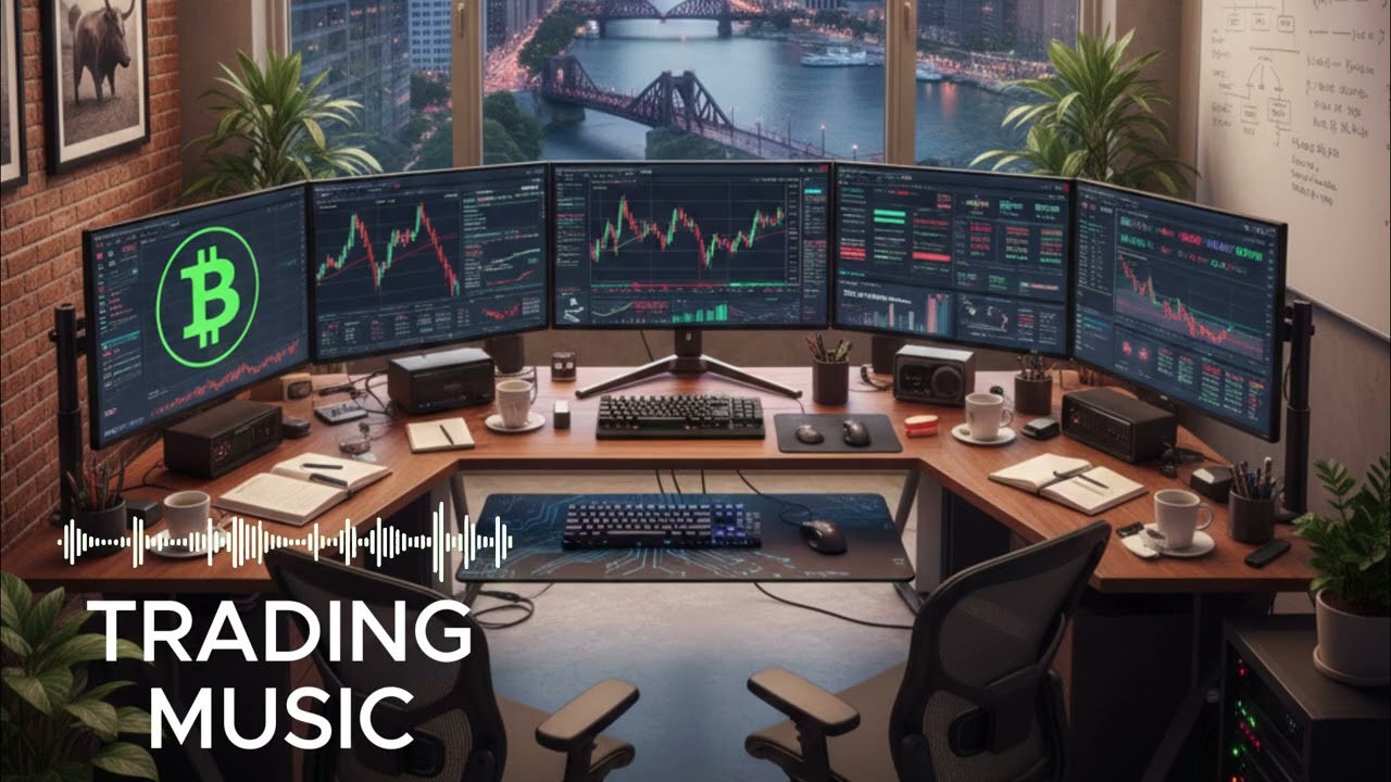 Deep Focus Trading Music – Chill Background Mix for Stress Free Trading Sessions