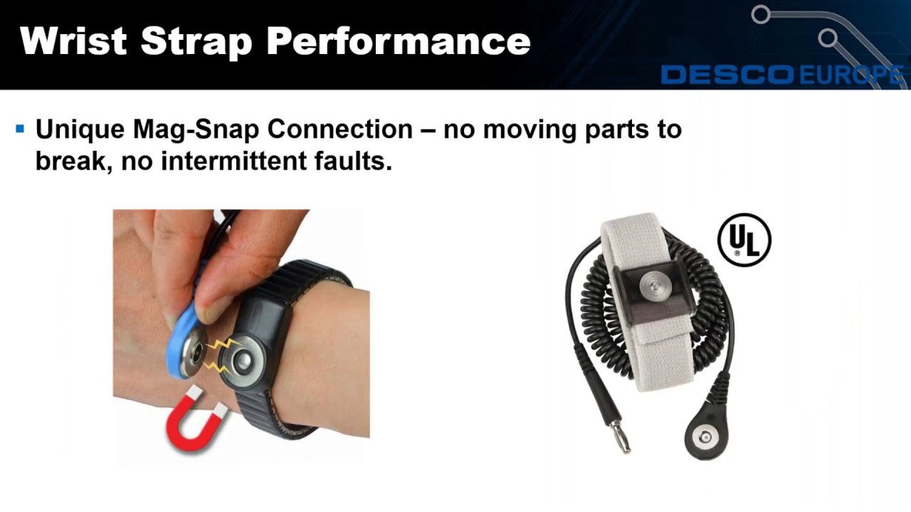 Wrist Straps and ESD Control - Webinar