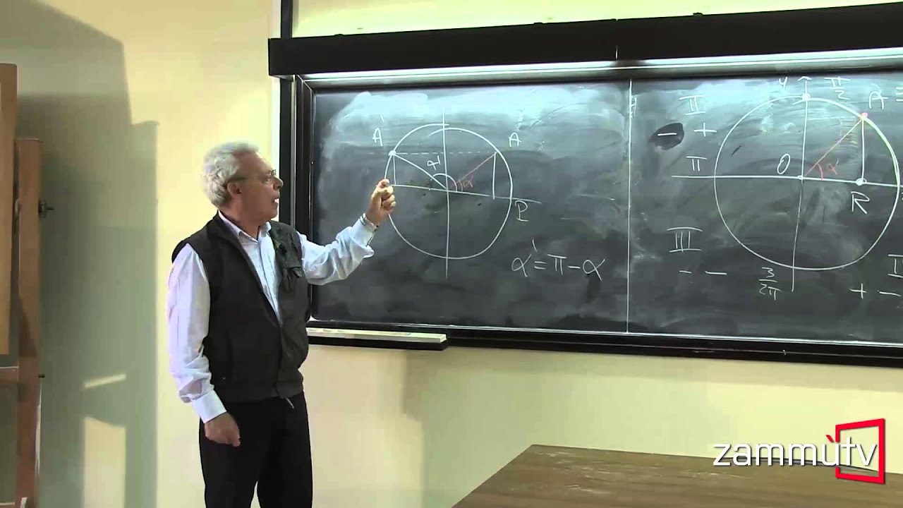 Corso zero di matematica (lezione 18) - Cenni di trigonometria