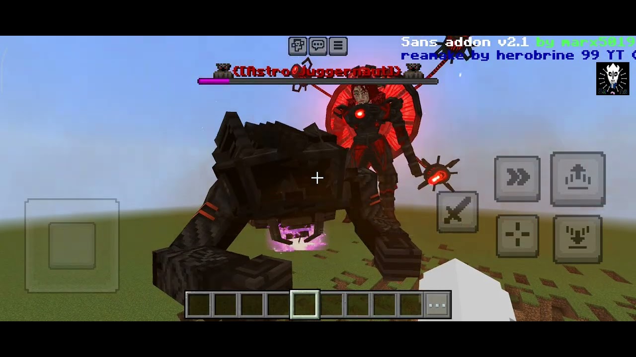TITAN TV MAN VS JUGGETNAUT ASTRO ADDON BY GOJIDRAW 