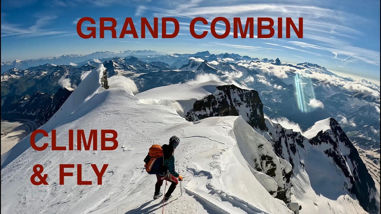 Grand Combin 4314 m | Hike and Fly