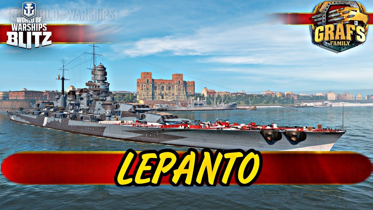 Итальянские линкоры - LEPANTO - Too easy. WoWS BLITZ.