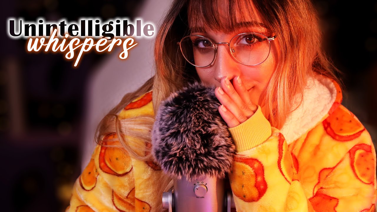 ASMR | SUPER SENSITIVE Unintelligible Whispers & Mouth Sounds 💕