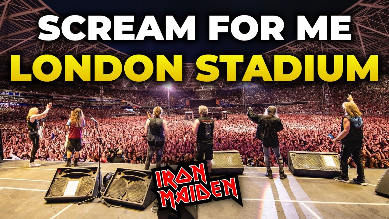 What made IRON MAIDEN London Stadium gig the MOST important in their history