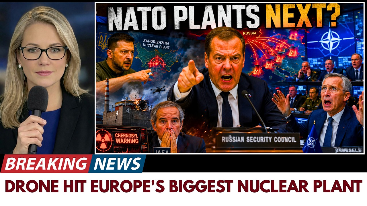 NUCLEAR ESCALATION: RUSSIA THREATENS NATO AFTER ZAPORIZHIA DRONE ATTACK