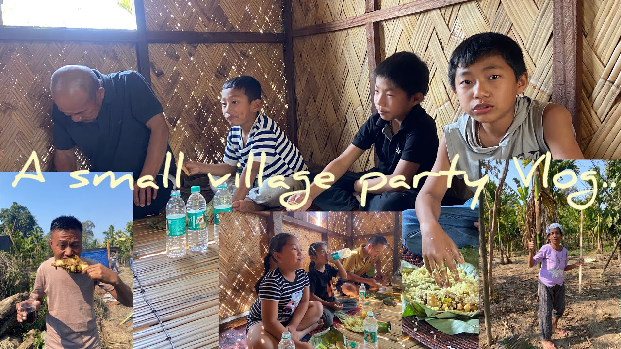 A Small Village Party Feast Vlog..