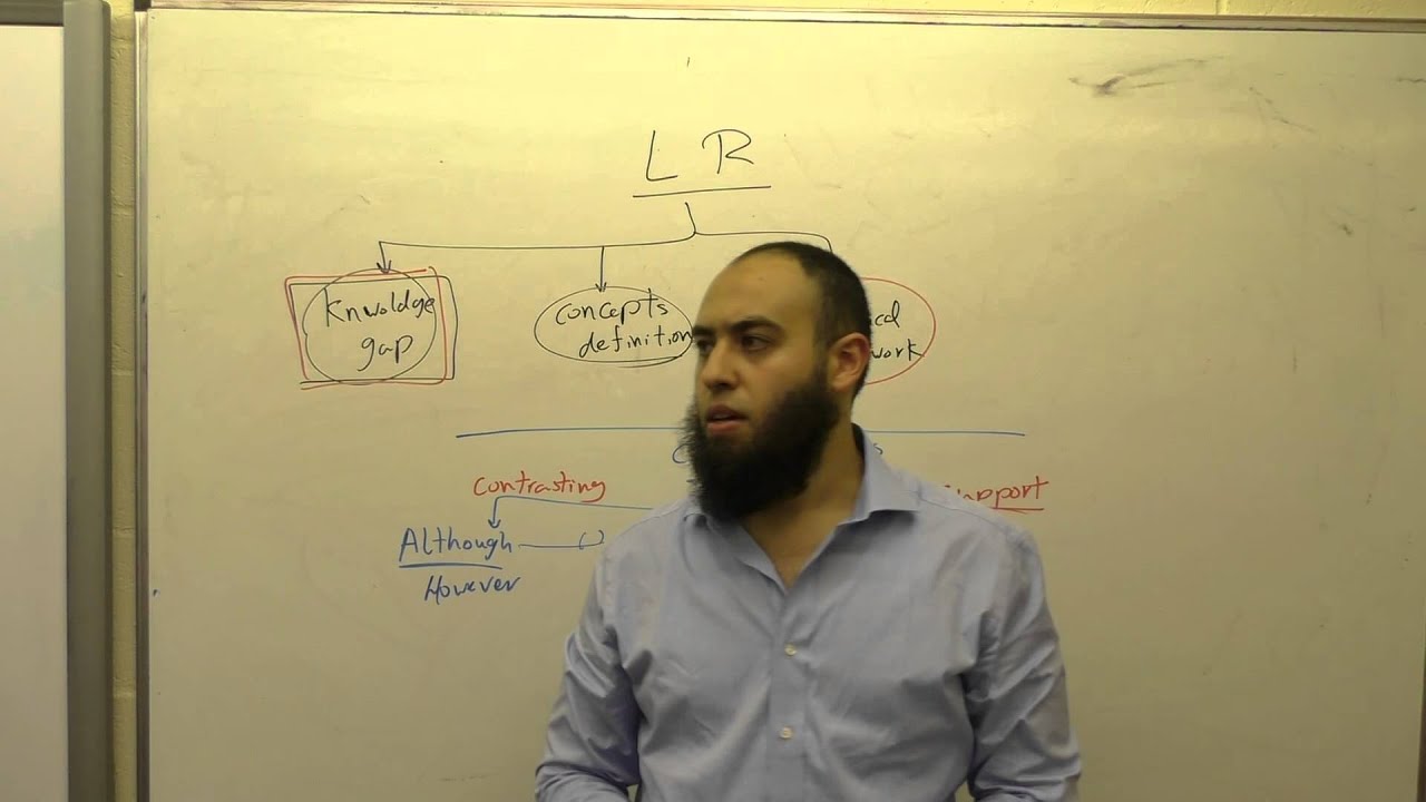 كيف و لماذا نقوم بعمل الدراسات السابقه بشكل نقدي - ج3 -قواعد الكتابة بشكل نقدي Lit Rev L3