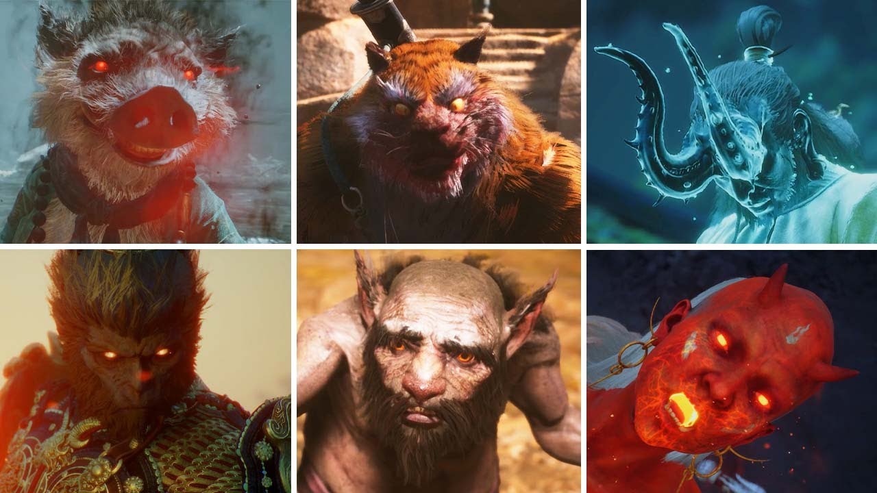 Black Myth: Wukong - All Boss Introductions & Death Scenes