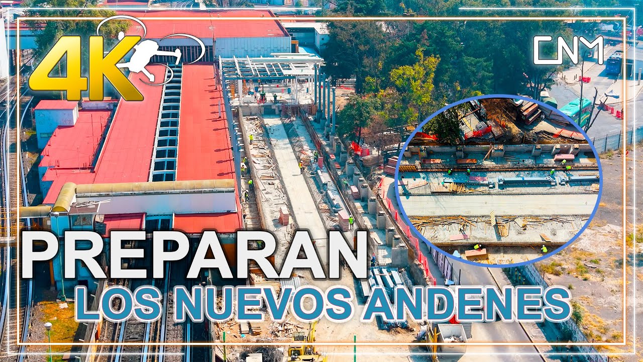 Así inicia el año la nueva terminal Tasqueña del  Tren Ligero de la CDMX