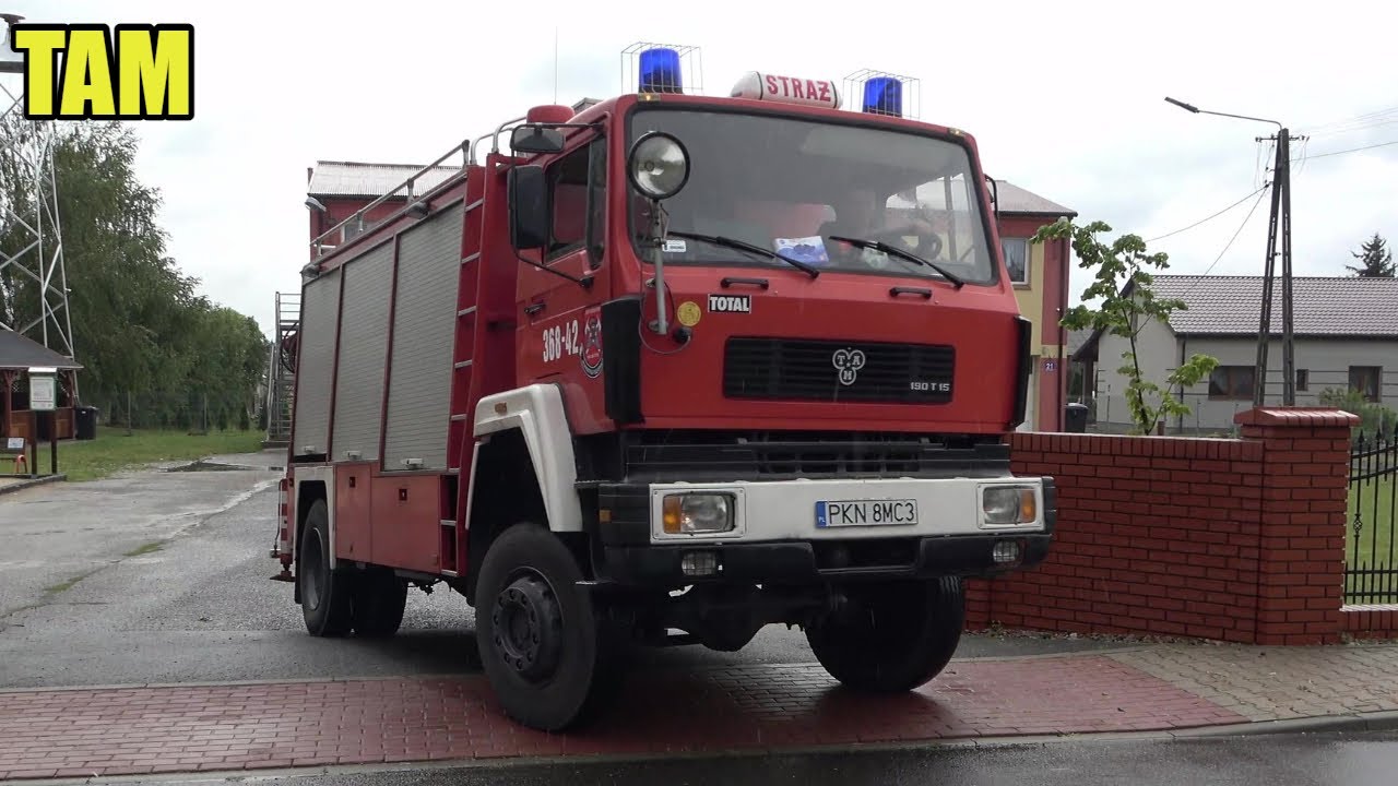 Alarmowo unikatowy słoweński wóz TAM 190 T15/Total GCBM 4/8 z OSP Grochowy