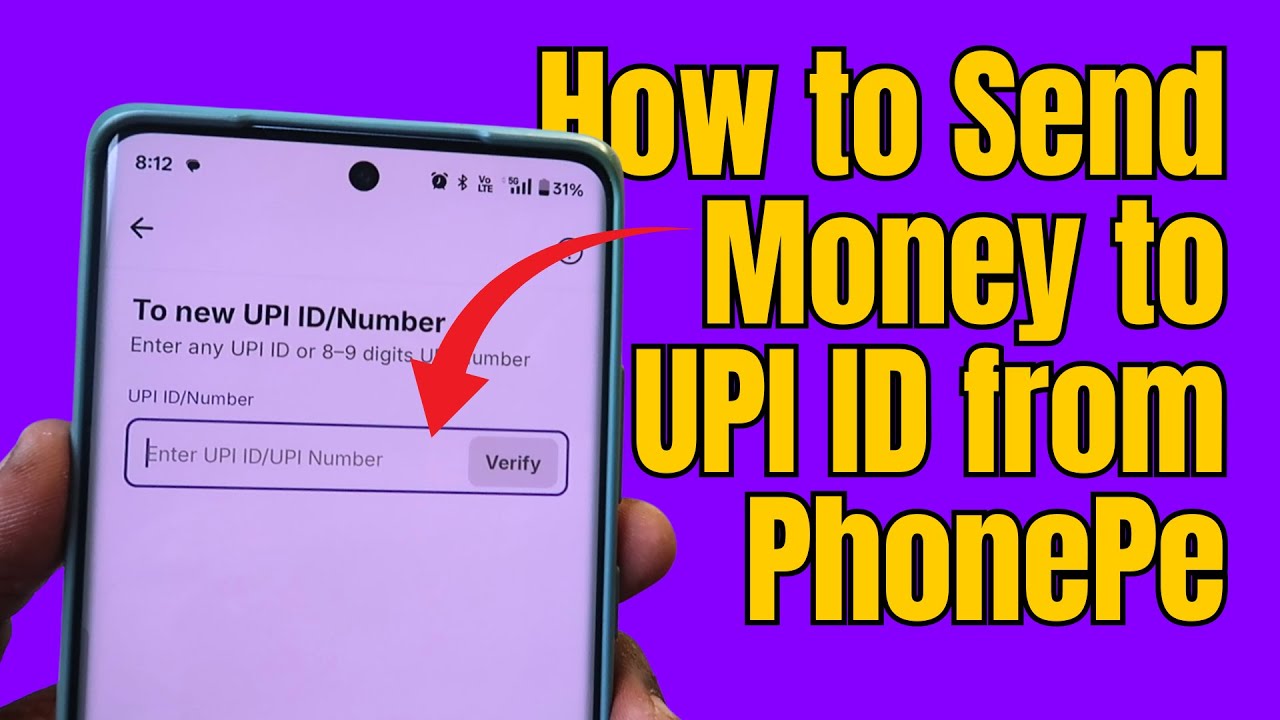 How to send money to upi id from phonepe