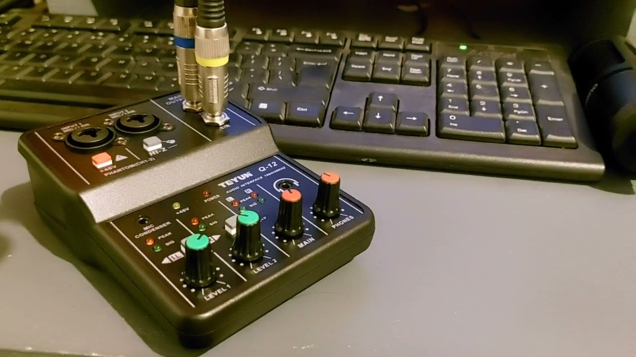 CHEAPEST AUDIO INTERFACE TEYUN Q-12