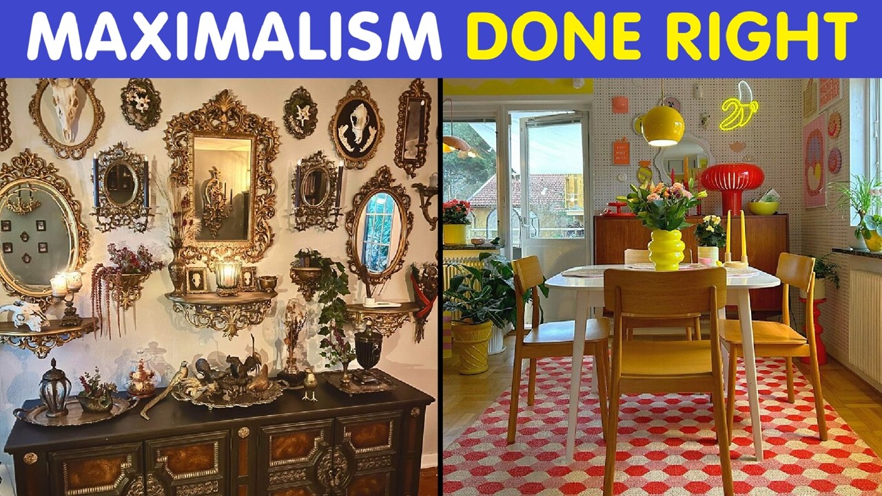 Beautiful Maximalism Examples That Actually Work | New Inspiring Pics