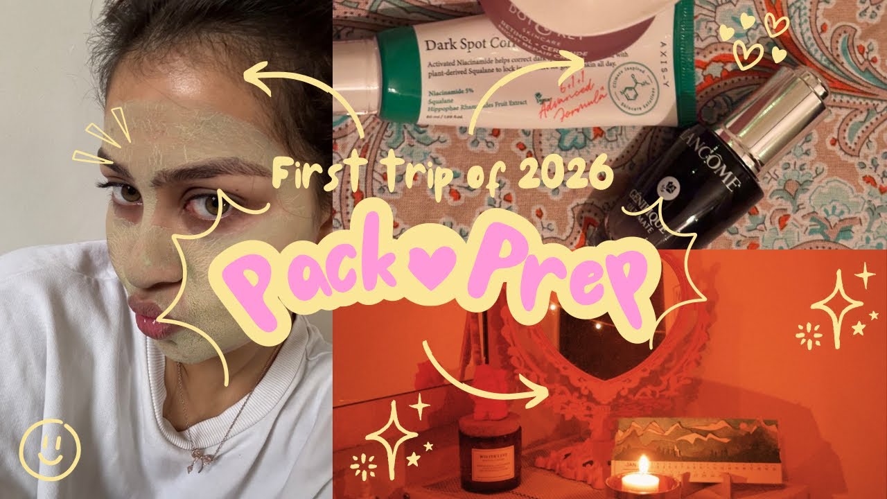 Pack & Prep With Me for My First Tropical Trip of 2026 🌴⛱️🏝️🐚🌊