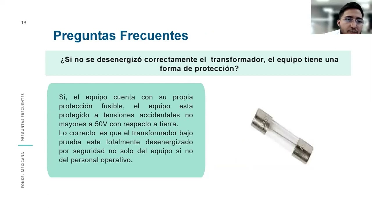 Foro Técnico del DTR 8510 -  La importancia de un equipo de relación de transformación confiable.