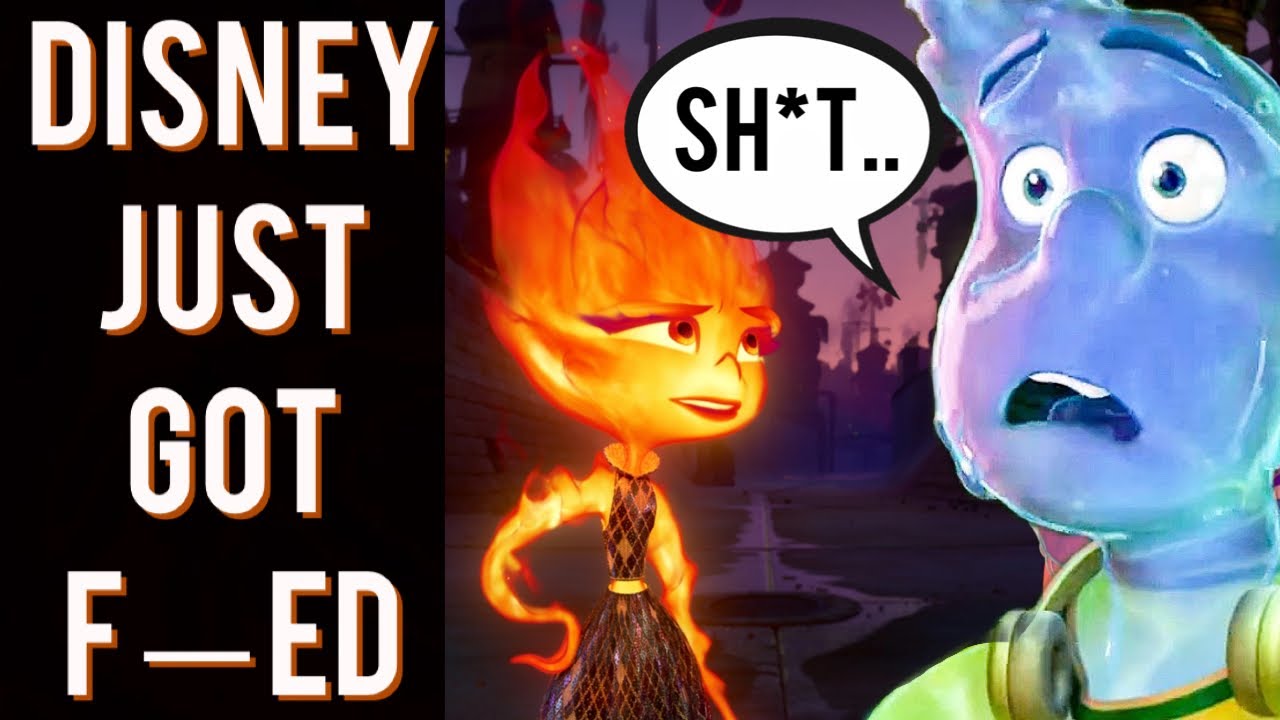 Disney DESTROYED in crazy new TWIST! Pixar’s Elemental set for historic box office record!