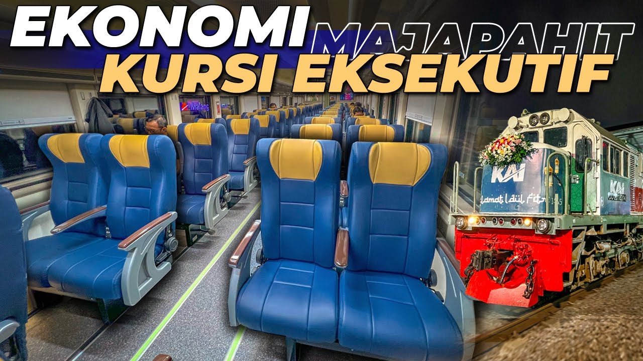 KASTA TERTINGGI KELAS EKONOMI‼️ SETARA KELAS EKSEKUTIF | Naik KA Majapahit Ekonomi SS New Generation