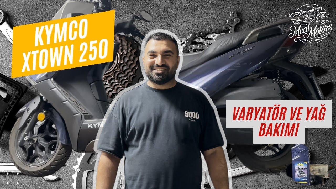 Kymco XTown Varyatör ve Yağ Bakımı | Meal Motors