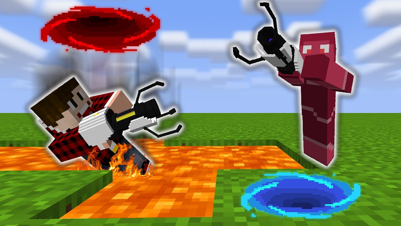 KODĖL PORTALAI TOKIE PAVOJINGI?! 😱 Minecraft | Vėjavaikis, @Twisteris ir @NedolerisV0X