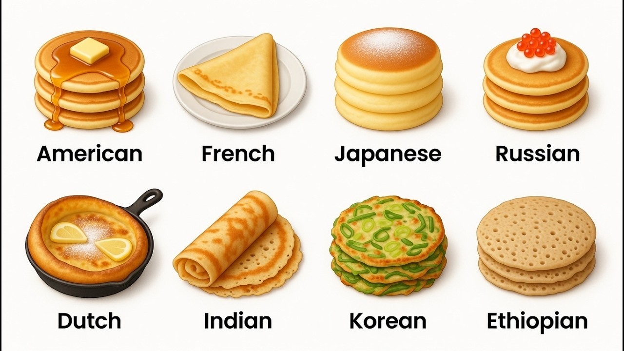 Every Pancake Explained in 4 Minutes