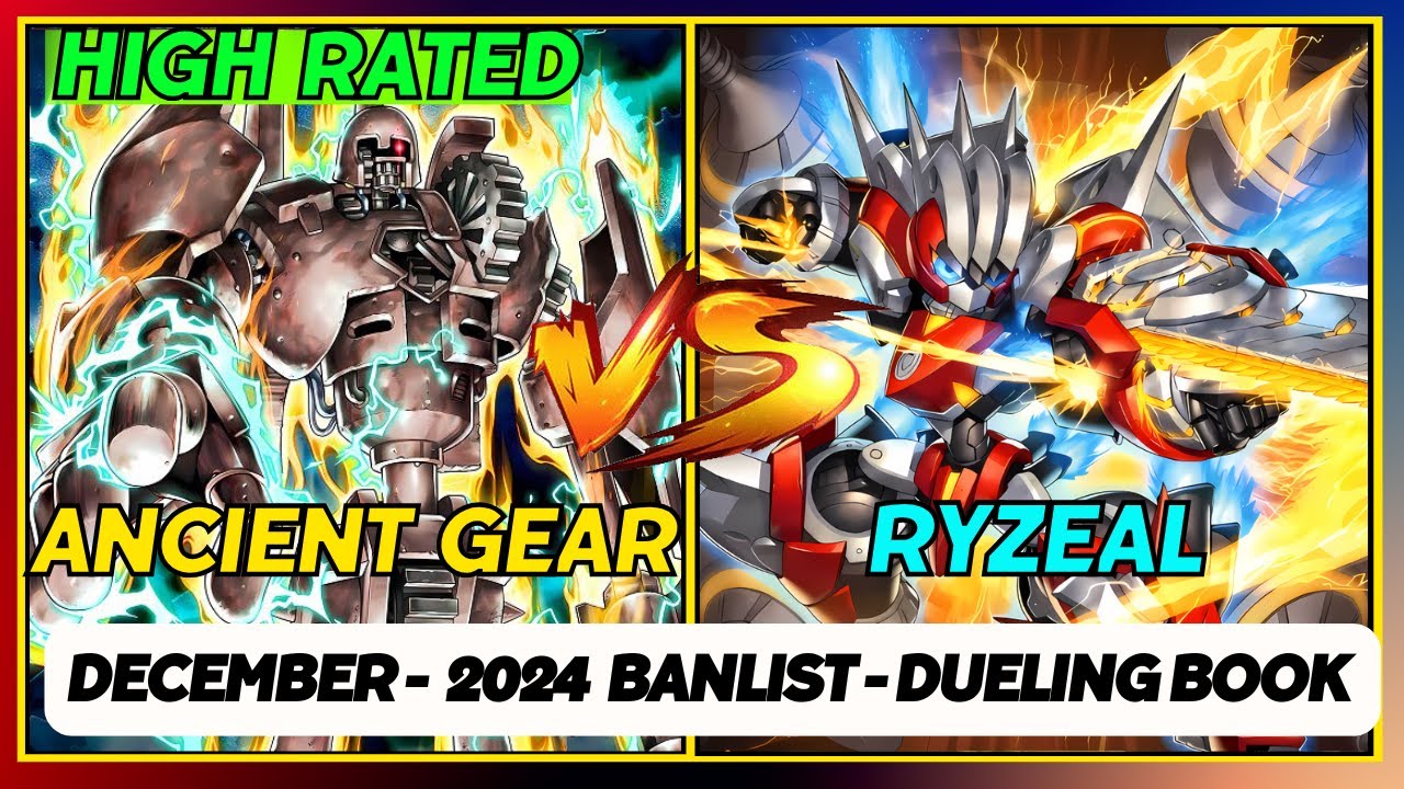 Ancient Gear vs Ryzeal Fiendsmith | AFTER BANLIST DECEMBER 2024 | Dueling Book