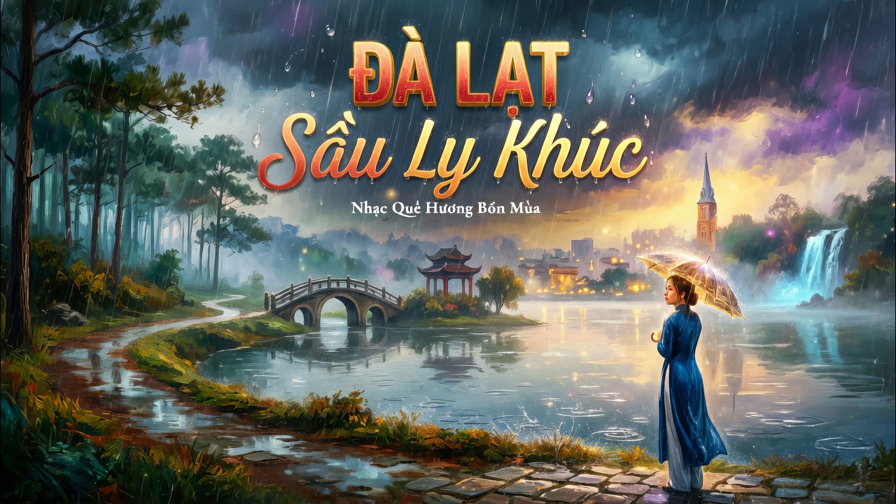 ĐÀ LẠT SẦU LY KHÚC |  Tình ca ly hương , đưa người nghe trở về với Đà Lạt thời loạn ly.