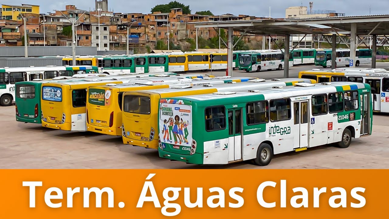 Ônibus em Movimento #10 - Terminal Águas Claras | O mais novo terminal de ônibus em Salvador.