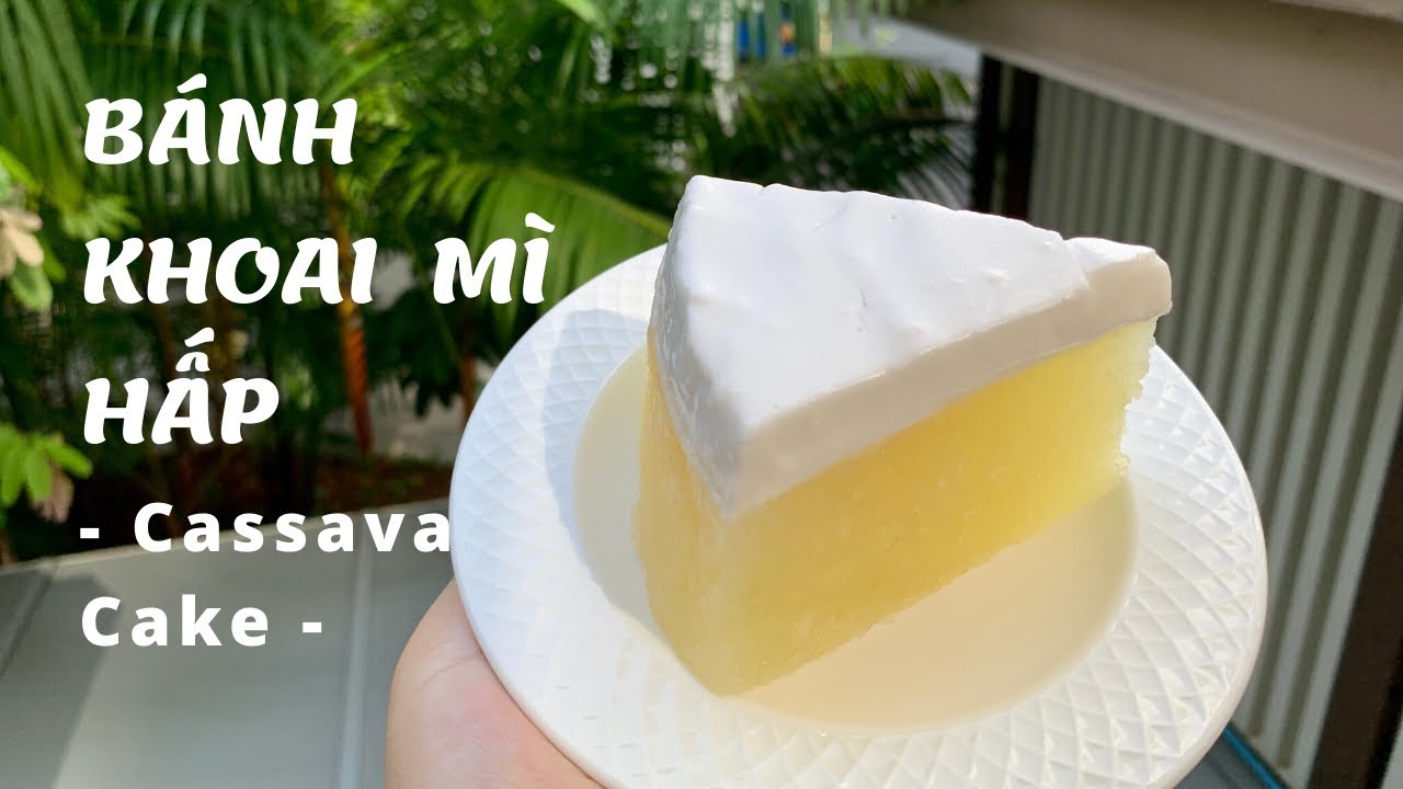 Bánh khoai mì hấp nước cốt dừa thơm dẻo béo đee| Easy Cassava Cake recipe with Coconut cream