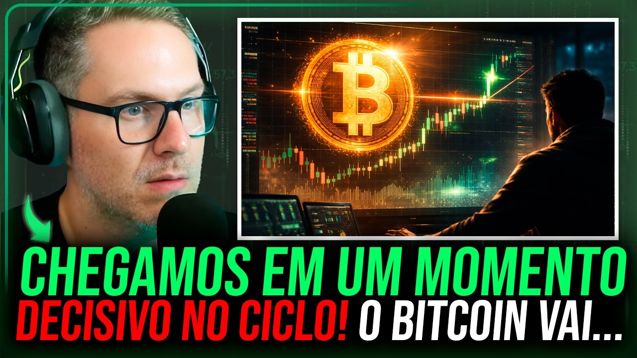 BITCOIN: TUDO OU NADA? MOMENTO DECISIVO DO CICLO!