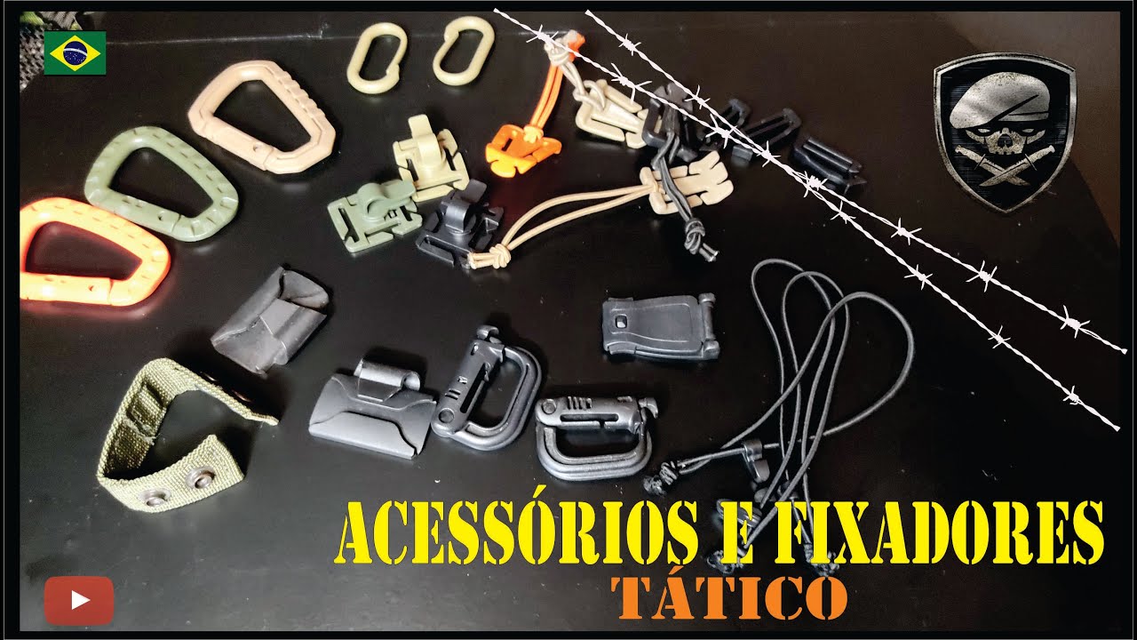 Acessórios e Fixadores Tático