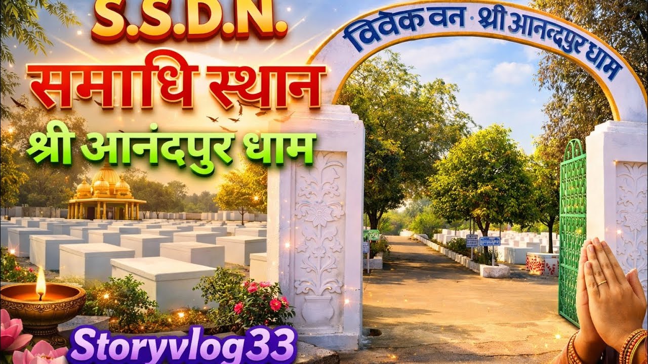समाधि स्थान श्री आनंदपुर धाम।