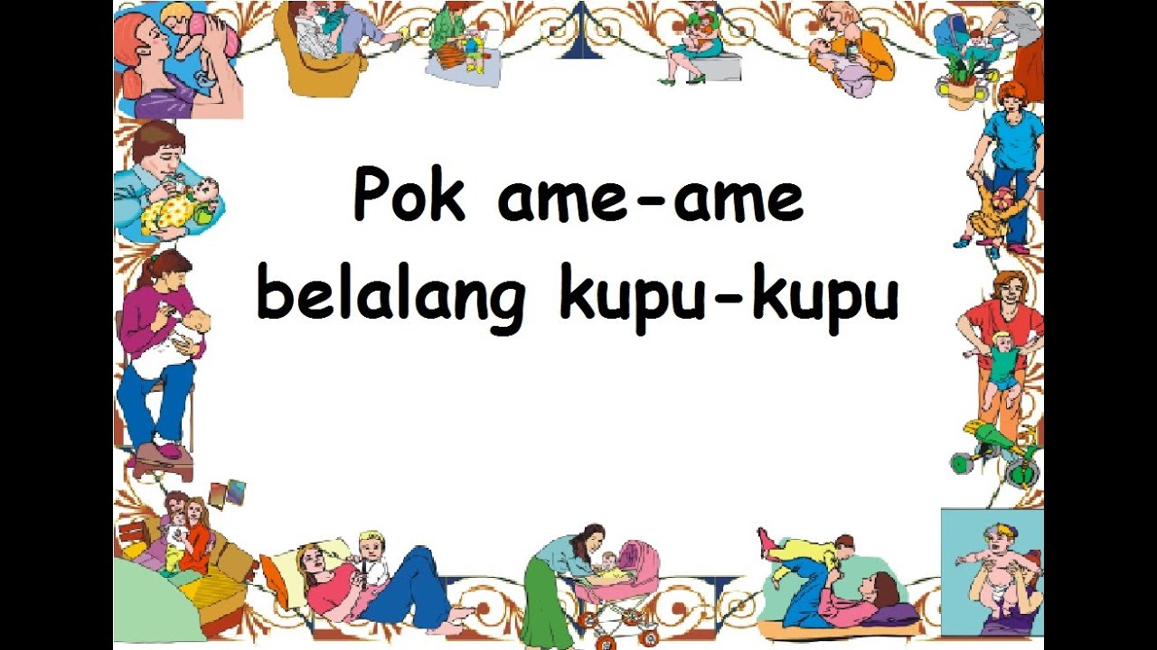 lirik POK AME AME - Lagu Anak - Cipt. .......... - Musik Pompi S.